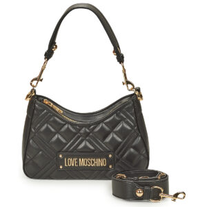 Love Moschino LAMINATED QUILTED BAG JC4152 Nero Borse a spalla Donna