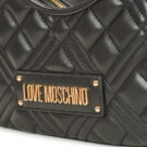 Love Moschino LAMINATED QUILTED BAG JC4152 Nero Borse a spalla Donna - 4