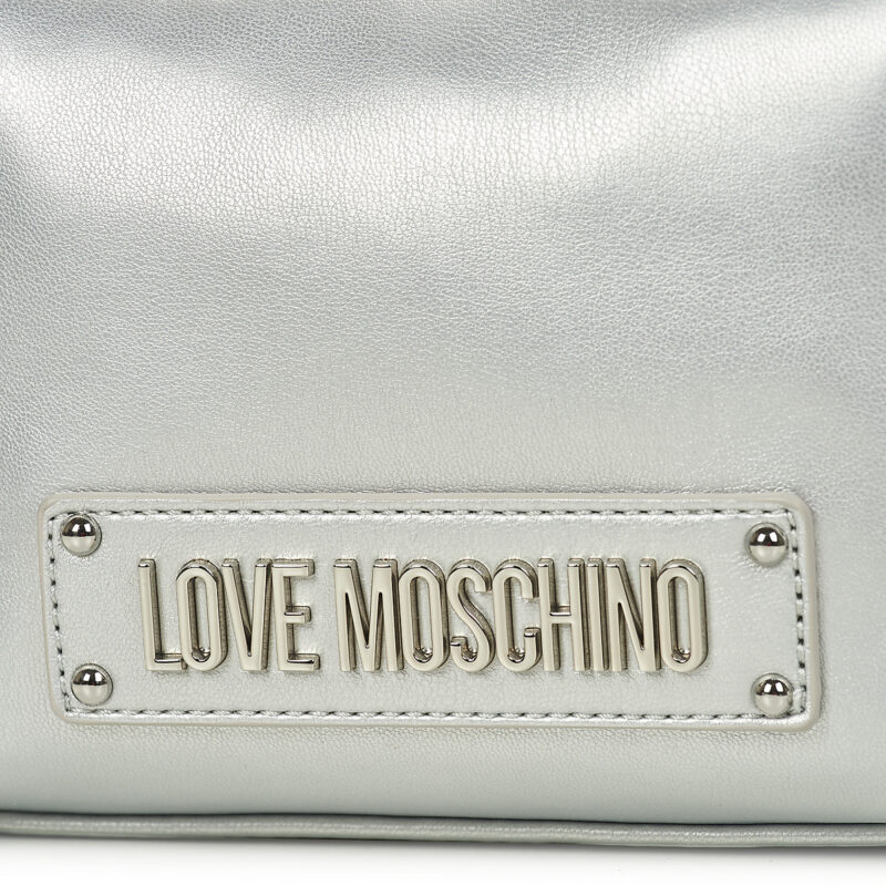 Love Moschino SMART DAILY BAG JC4140 Argento Borse a spalla Donna - 4