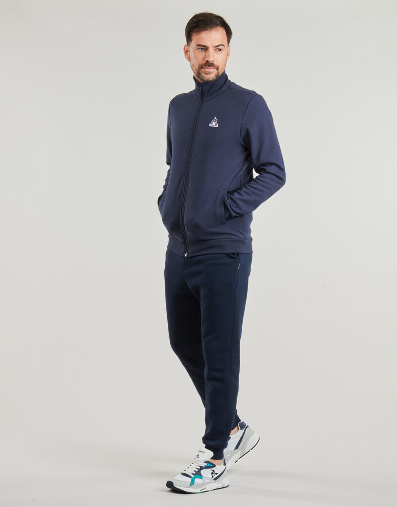 Felpa Le Coq Sportif ESS FZ SWEAT N°1 M Marine Felpe Uomo - 3