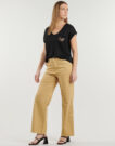 Jeans Flare Les Petites Bombes ISORE Beige Jeans Flare Donna - 3