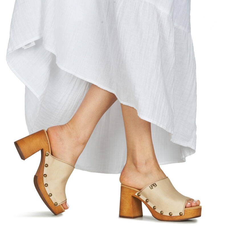 Les Petites Bombes LYDIA Beige Zoccoli Donna - 8