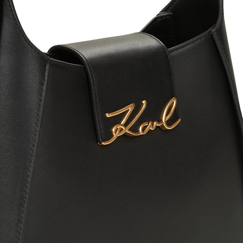 Karl Lagerfeld K/SIGNATURE HOBO Nero Borse a spalla Donna - 4