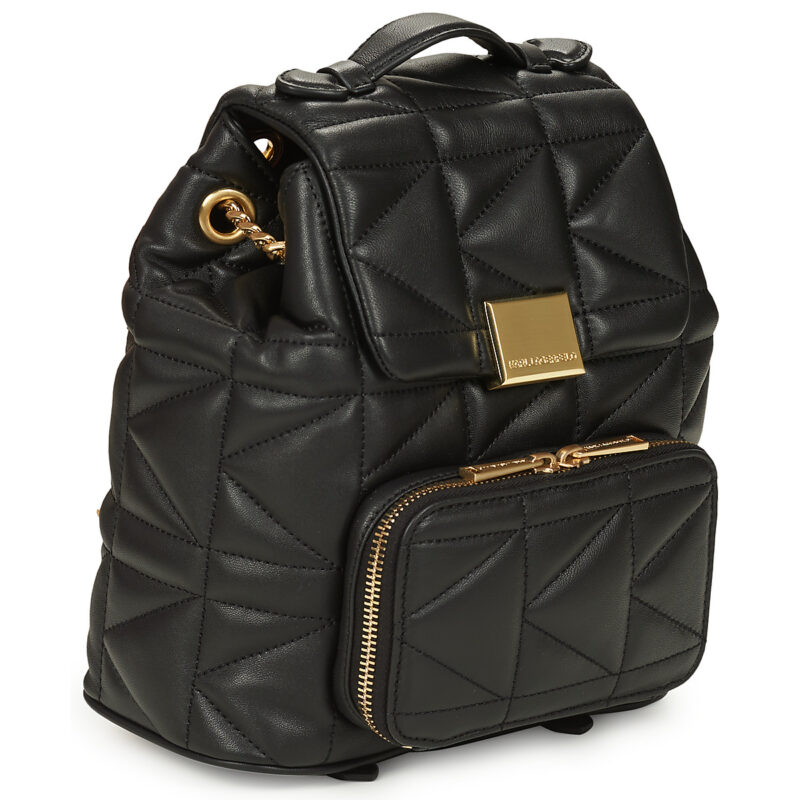 Donna Karl Lagerfeld K/KUILT SMALL BACKPACK Nero Zaino Donna - 2