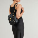 Donna Karl Lagerfeld K/KUILT SMALL BACKPACK Nero Zaino Donna - 6