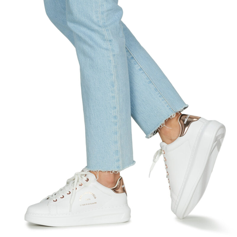Karl Lagerfeld KAPRI Maison Karl Lace Bianco Sneakers basse Donna - 8