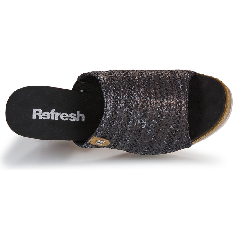 Refresh 172703 Nero Ciabatta Donna - 6