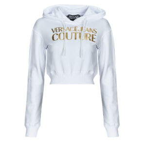 Felpe con cappuccio  Versace Jeans Couture  78HAIT01  Bianco -  Felpe con cappuccio Abbigliamento Donna