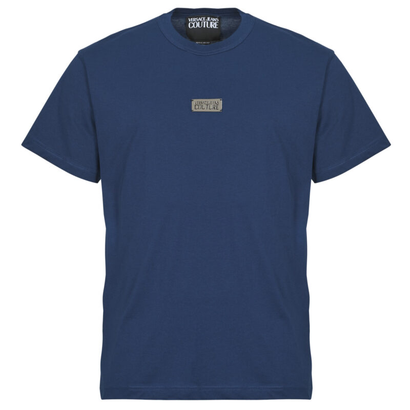 Camiseta Versace Jeans Couture 78GAHT08 Azul Camiseta de manga corta Hombre - 1