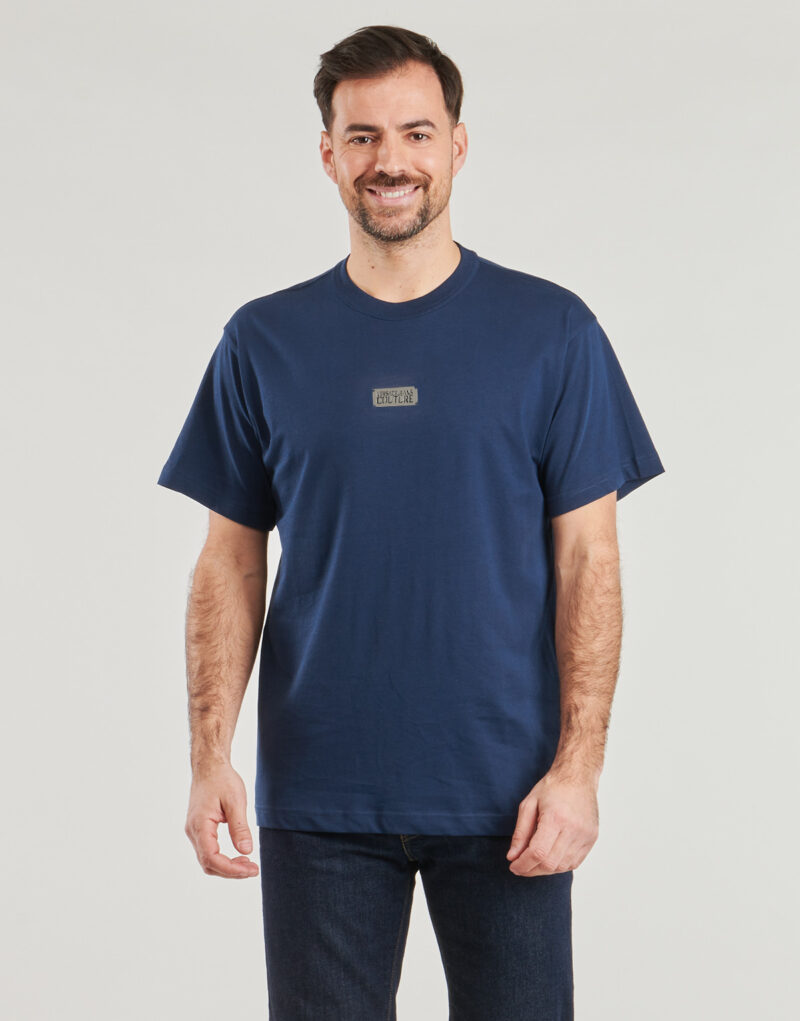 Camiseta Versace Jeans Couture 78GAHT08 Azul Camiseta de manga corta Hombre - 2