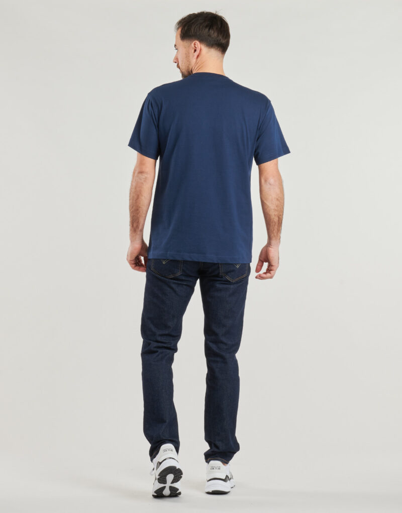 Camiseta Versace Jeans Couture 78GAHT08 Azul Camiseta de manga corta Hombre - 4