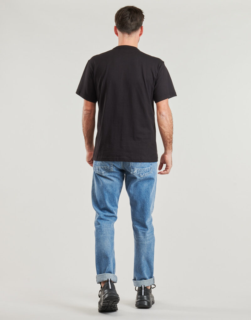 T-shirt Versace Jeans Couture 78GAHT08 Nero T-shirt maniche corte Uomo - 4