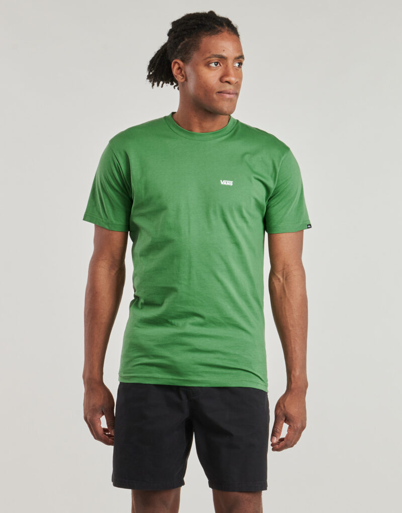 T-shirt Vans MN LEFT CHEST LOGO TEE Verde T-shirt maniche corte Uomo - 2