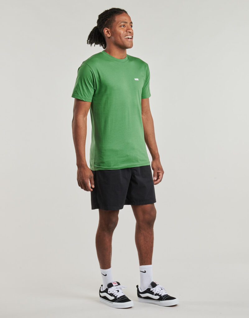 T-shirt Vans MN LEFT CHEST LOGO TEE Verde T-shirt maniche corte Uomo - 3