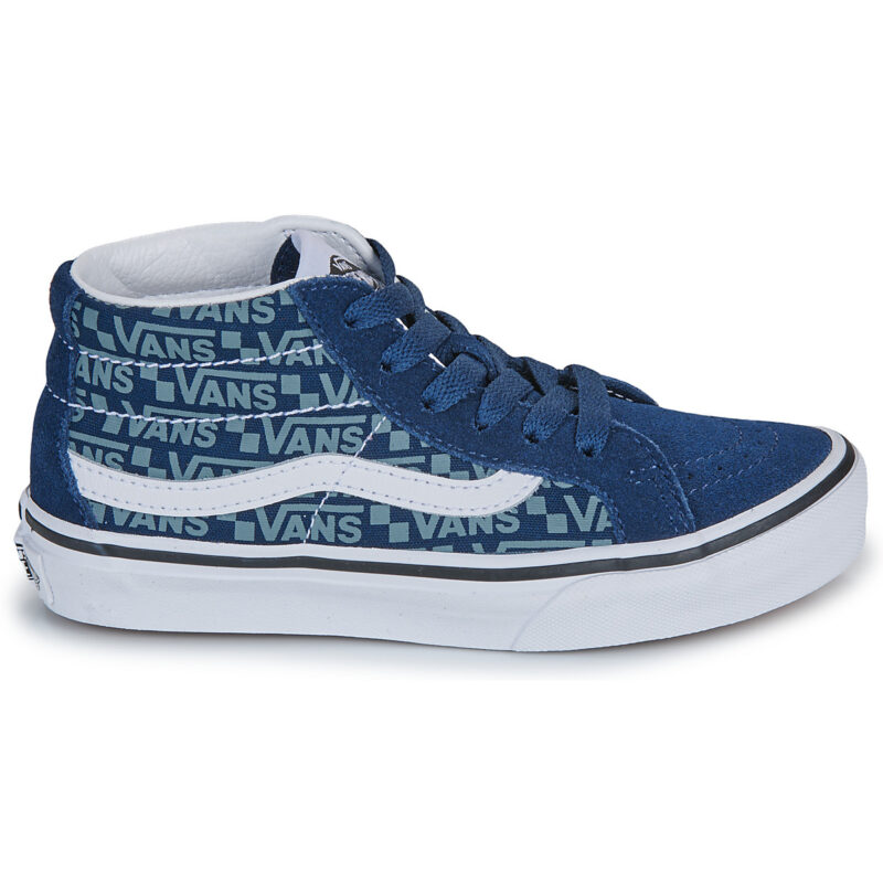 Vans SK8-Mid Reissue Blu Sneakers Bambino - 2