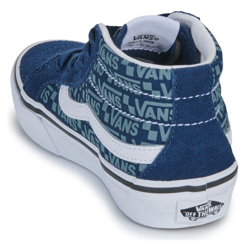 Vans SK8-Mid Reissue Blu Sneakers Bambino - 5