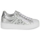 NeroGiardini E513010D Argento Damen-Sneaker, niedrig geschnitten - Gr&ouml;&szlig;e 2