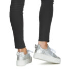 NeroGiardini E513020D Argento Damen-Sneaker, niedrig geschnitten - Gr&ouml;&szlig;e 8