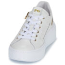 NeroGiardini E513081D Wei&szlig;e Damen-Sneaker (niedrige Passform) - Gr&ouml;&szlig;e 3