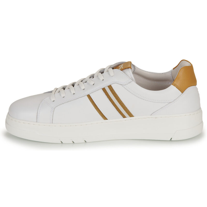 NeroGiardini E500721U Wei&szlig;e Herren-Sneaker - Gr&ouml;&szlig;e 4