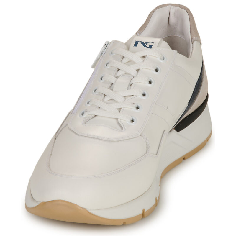 NeroGiardini E500650U Wei&szlig;e Herren-Sneaker - Gr&ouml;&szlig;e 3