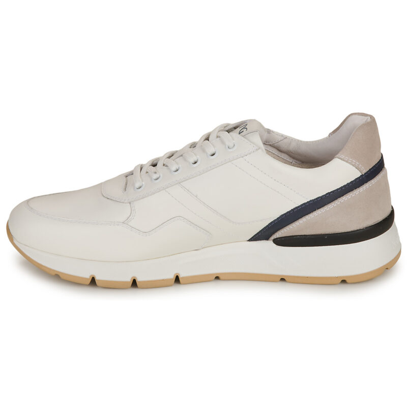 NeroGiardini E500650U Wei&szlig;e Herren-Sneaker - Gr&ouml;&szlig;e 4