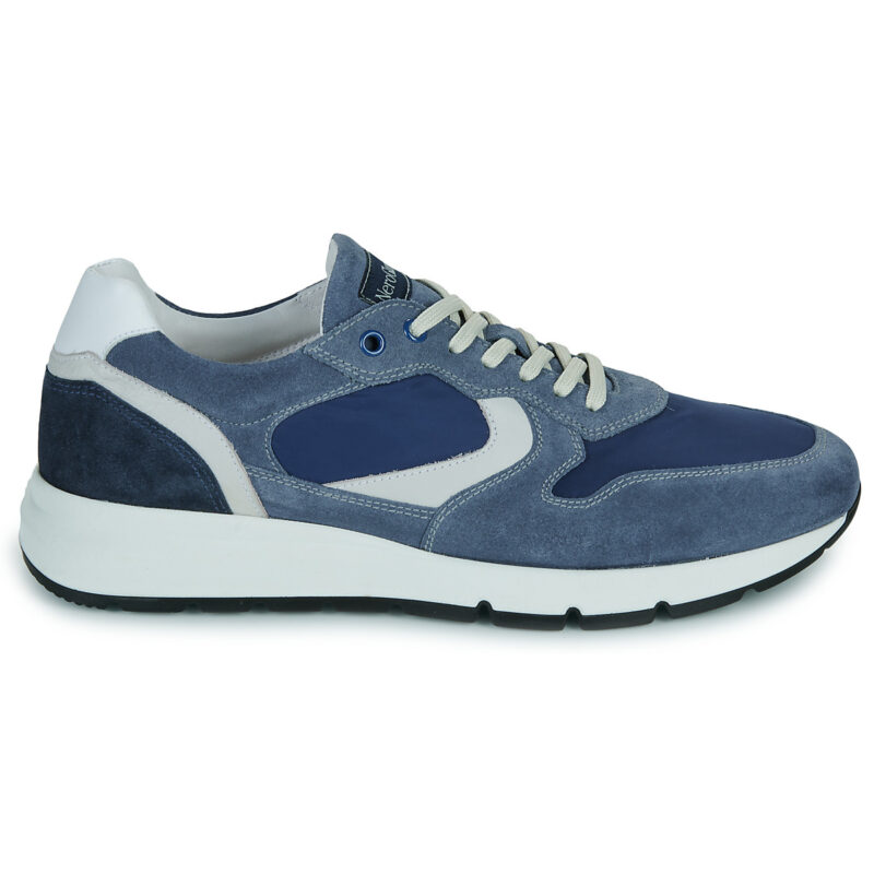 NeroGiardini E500670U Blaue Herren-Sneaker - Gr&ouml;&szlig;e 2