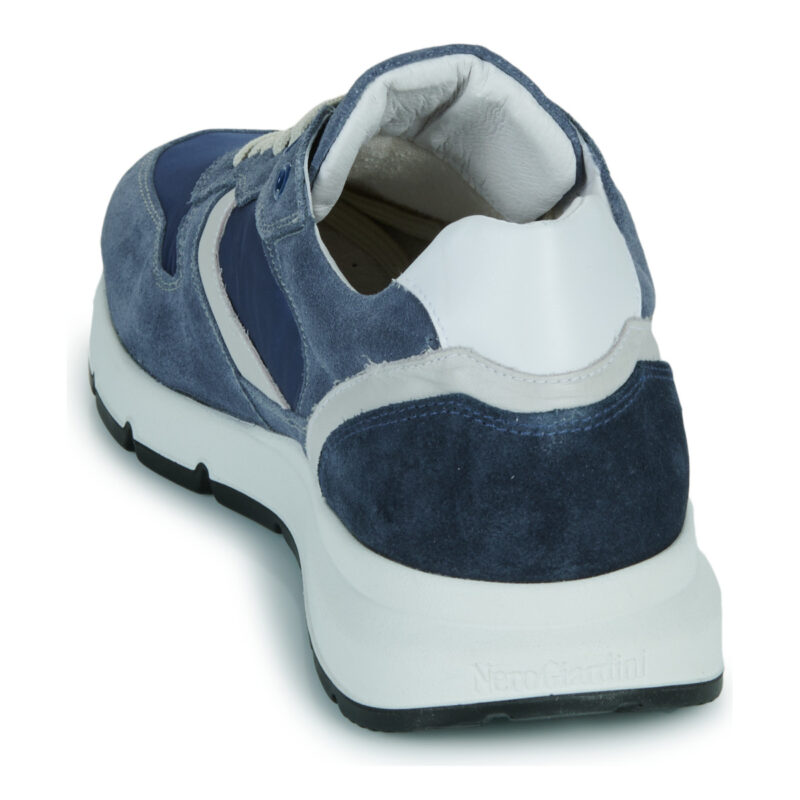NeroGiardini E500670U Blaue Herren-Sneaker - Gr&ouml;&szlig;e 5