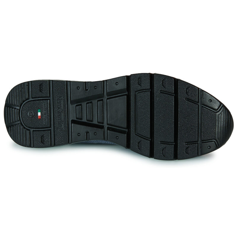 NeroGiardini E500670U Blaue Herren-Sneaker - Gr&ouml;&szlig;e 7