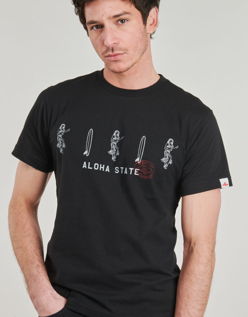T-shirt Replay T SHIRT Nero T-shirt maniche corte Uomo - 5