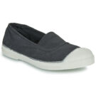 Bensimon TENNIS ELASTIQUE Nero Slip on Bambino - 1