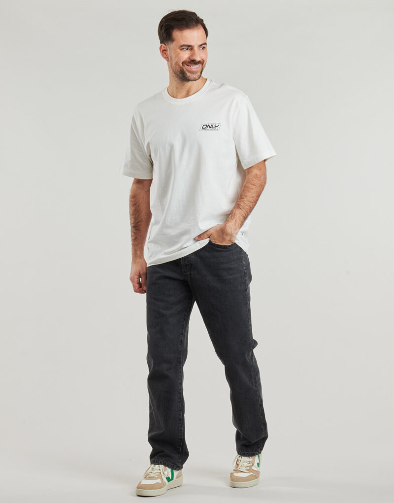Jeans Only & Sons ONSEDGE Schwarze Herrenjeans - 2