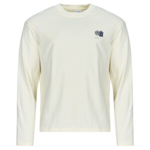 T-shirts a maniche lunghe  Selected  SLHRELAXASH  Beige -  T-shirts a maniche lunghe Uomo