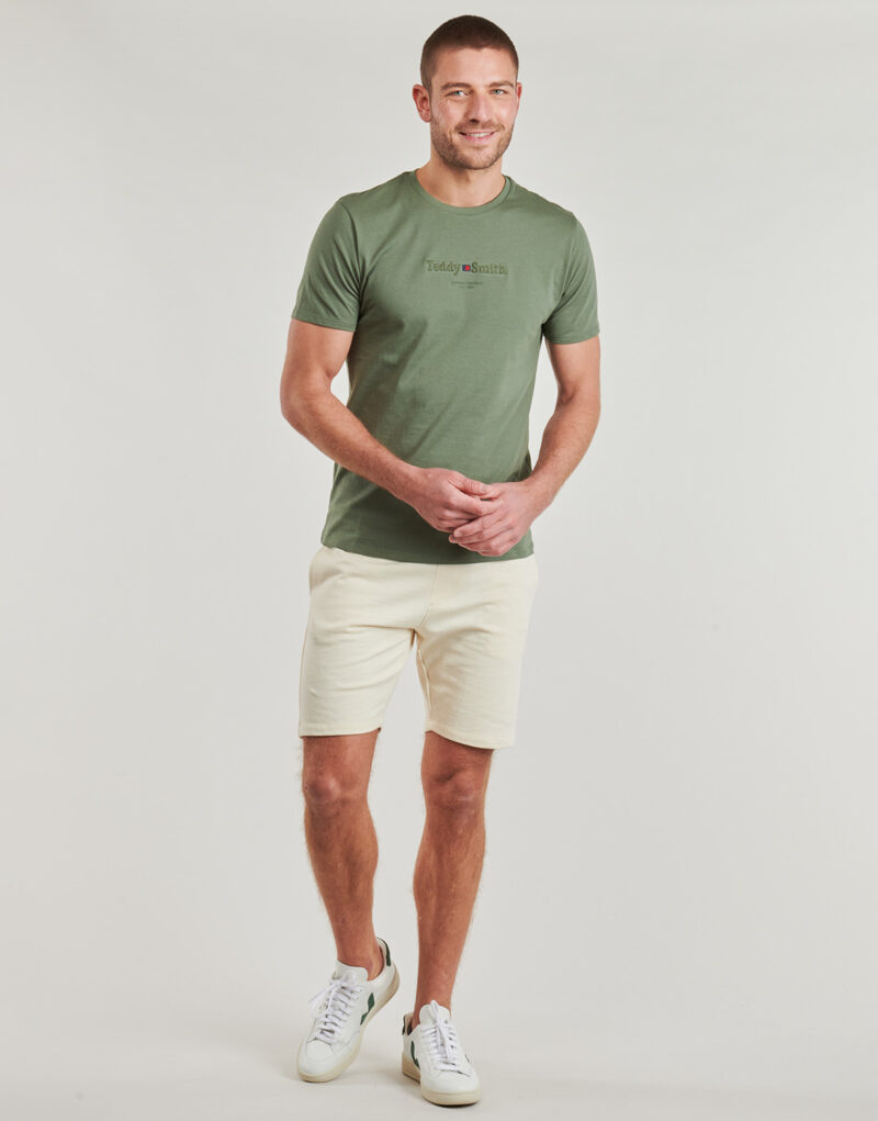 Pantaloni corti Teddy Smith S-NARKY SH Bianco Pantaloni corti Uomo - 2