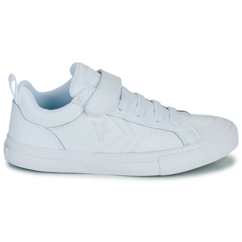 Converse PRO BLAZE STRAP LEATHER Bianco Sneakers Bambino - 2