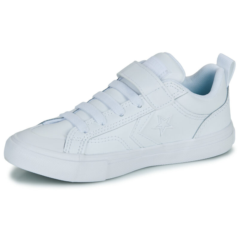 Converse PRO BLAZE STRAP LEATHER Bianco Sneakers Bambino - 4