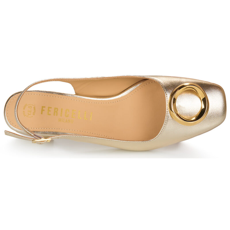 Fericelli Zapatos de tac&oacute;n MIMI Gold para mujer - 6