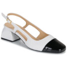 Fericelli Zapatos de tac&oacute;n blancos para mujer LEA - 1