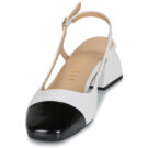 Fericelli Zapatos de tac&oacute;n blancos para mujer LEA - 3