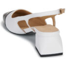 Fericelli Zapatos de tac&oacute;n blancos para mujer LEA - 5