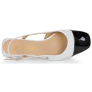 Fericelli Zapatos de tac&oacute;n blancos para mujer LEA - 6