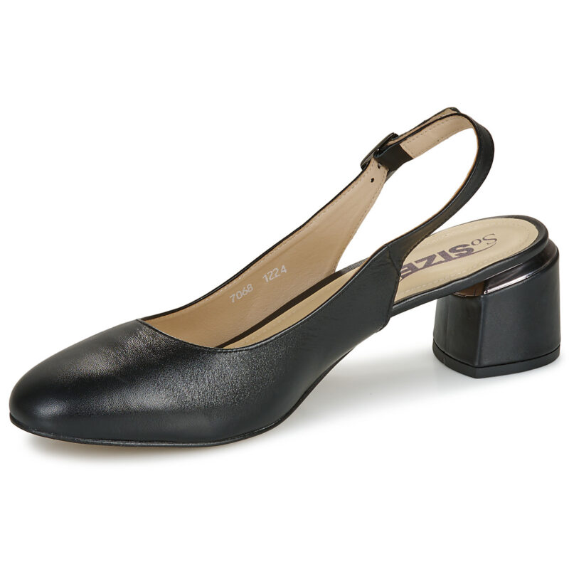 So Size  MABEL  Nero -  Décolleté Donna - 4