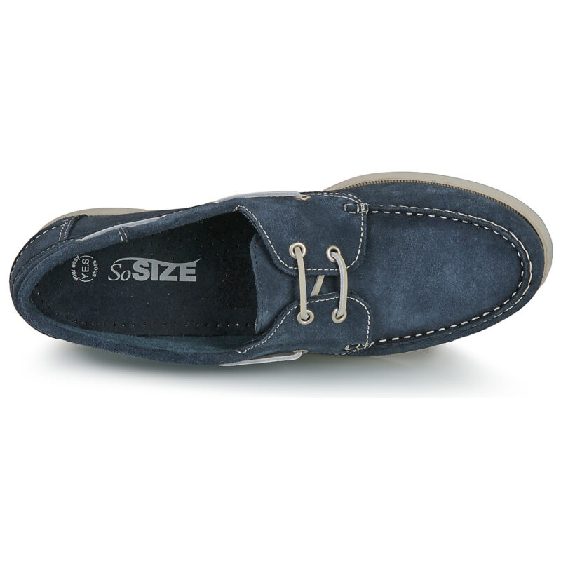 So Size  MALIK  Blu -  Scarpe da barca Uomo - 6