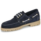 So Size MALOK Blu Scarpe da barca Uomo - 4