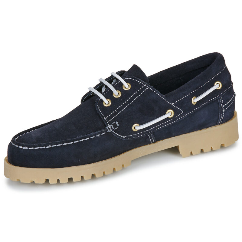 So Size MALOK Blu Scarpe da barca Uomo - 4