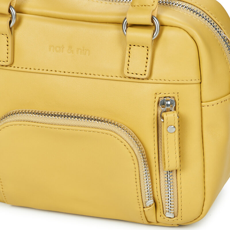 Donna Nat et Nin MICRO MACY Giallo Borsetta Donna - 4