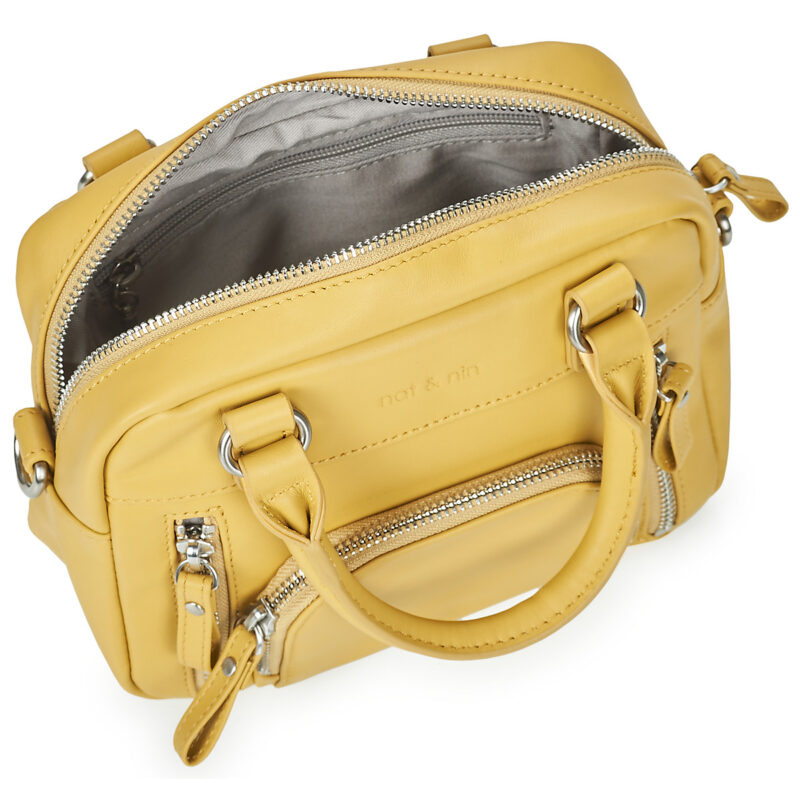 Donna Nat et Nin MICRO MACY Giallo Borsetta Donna - 5