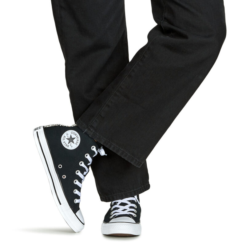 Converse  CHUCK TAYLOR ALL STAR  Nero -  Sneakers alte Donna - 8