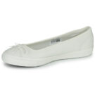 Converse Ballerines fines en cuir blanc CHUCK TAYLOR ALL STAR - Pointure 4