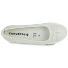 Converse Ballerines fines en cuir blanc CHUCK TAYLOR ALL STAR - Pointure 6